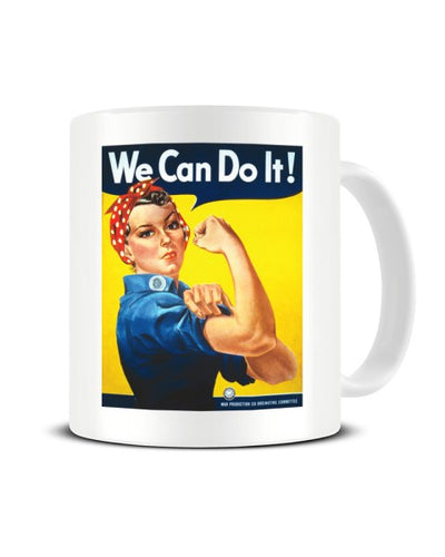 We Can Do It J Howard Miller WWII Women’s Rights - Ceramic Mug