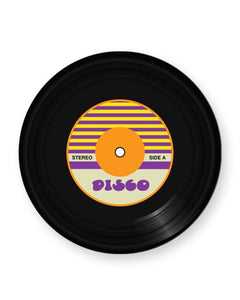 Vinyl Record Disco Music Genre - Barware Home Kitchen Drinks Coasters