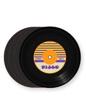 Load image into Gallery viewer, Vinyl Record Disco Music Genre - Barware Home Kitchen Drinks Coasters