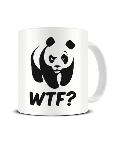 WTF? What The Fuck Panda Ceramic Mug