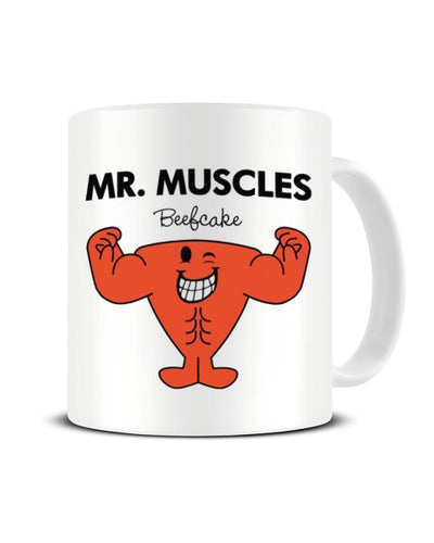 Mr Muscles - Mr Men Parody Ceramic Mug