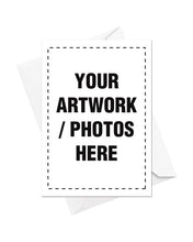 Load image into Gallery viewer, Custom Printed Full Colour Greetings Card