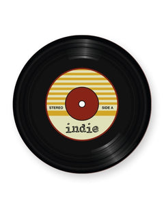Vinyl Record Indie Music Genre - Barware Home Kitchen Drinks Coasters