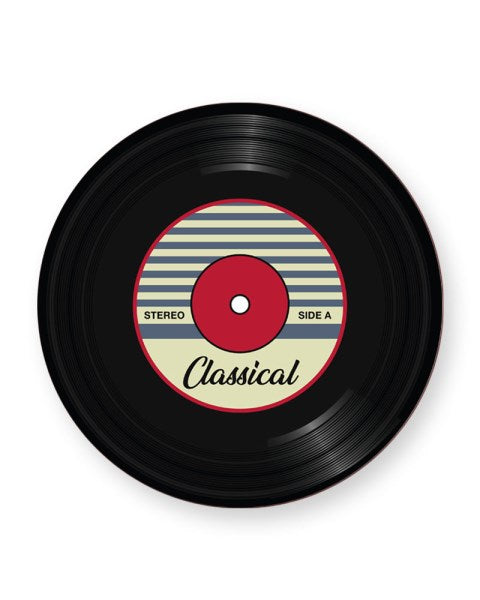 Vinyl Record Classical Music Genre - Barware Home Kitchen Drinks Coasters