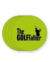 Load image into Gallery viewer, The Golffather - Barware Home Kitchen Drinks Coasters