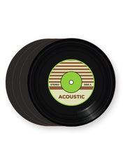Load image into Gallery viewer, Vinyl Record Acoustic Music Genre - Barware Home Kitchen Drinks Coaster