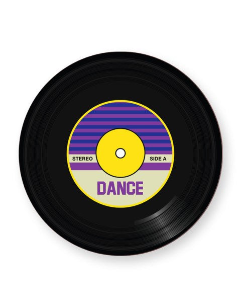 Vinyl Record Dance Music Genre - Barware Home Kitchen Drinks Coasters