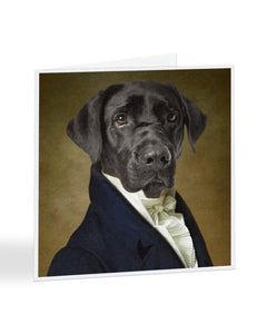 The Gentleman - Dog Card - Choose Your Breed