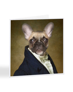 The Gentleman - Dog Card - Choose Your Breed