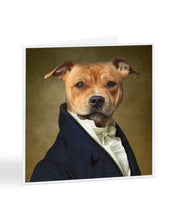 Load image into Gallery viewer, The Gentleman - Dog Card - Choose Your Breed
