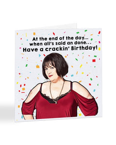 Have a Crackin' Birthday - Nessa Jenkins - Gavin and Stacey Birthday Greetings Card