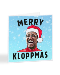 Merry Kloppmas - Jürgen Klopp Liverpool FC - Christmas Card