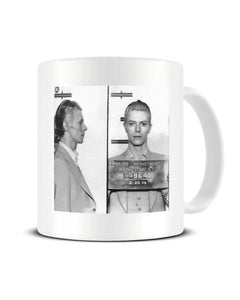 Rock and Roll Icons Mug Shots Ceramic Mug