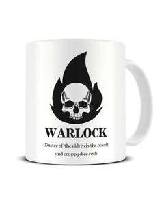 Warlock Dungeons And Dragons Character Funny Ceramic Mug