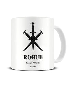 Rogue Dungeons And Dragons Character Funny Ceramic Mug