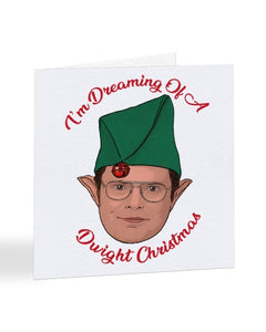 I'm Dreaming Of A Dwight Christmas - The Office US - Christmas Card