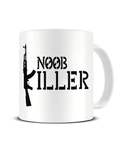 Noob Killer First Person Shooter Video Game Ceramic Mug