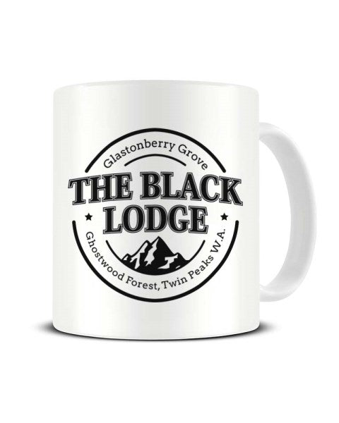 The Black Lodge - Twin Peaks Inspired Ceramic Mug