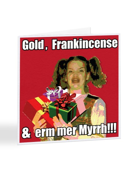 Ermahgerd Meme Christmas Card