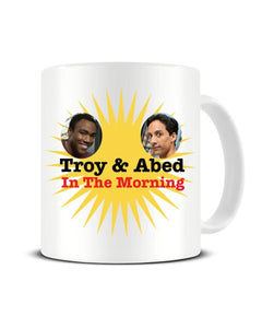 Troy And Abed In The Morning - Community Tv Show Ceramic Mug