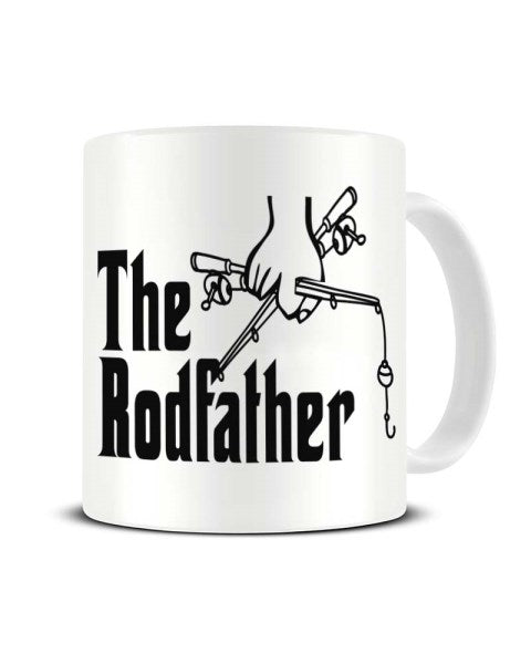 The Rod Father - Funny Fishing Ceramic Mug