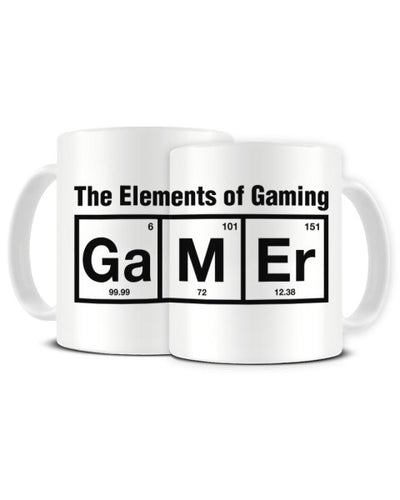 The Elements Of Gaming Funny Ceramic Mug