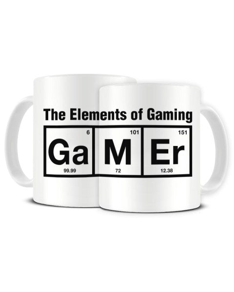 The Elements Of Gaming Funny Ceramic Mug