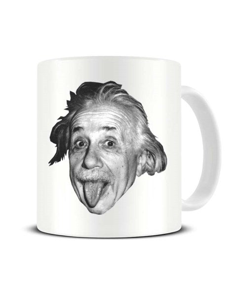 Albert Einstein Tongue Funny Ceramic Mug