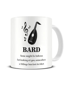 Bard Dungeons And Dragons Character Funny Ceramic Mug