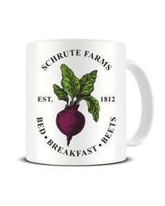 Schrute Farms Bed Breakfast Beats - The Office US Funny Ceramic Mug