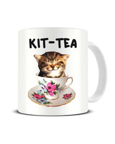 Kit'Tea' Funny Cat Ceramic Mug