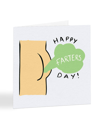 Happy Farters Day - Father's Day Greetings Card