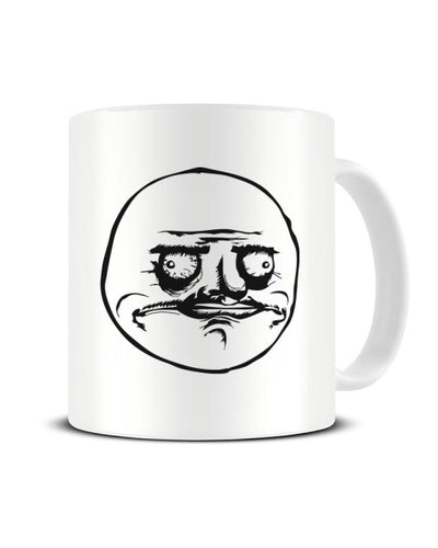 Me Gusta Face Internet Meme Ceramic Mug
