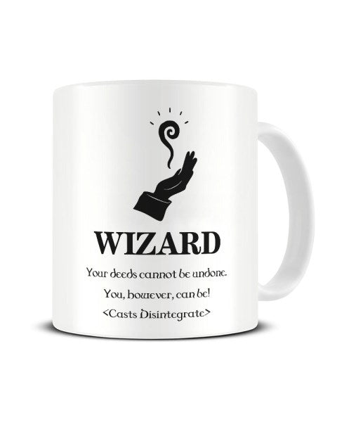 Wizard Dungeons And Dragons Character Funny Ceramic Mug