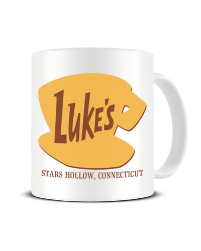 Luke's Diner- Stars Hallow, Connecticut - Gilmore Girls Inspired Ceramic Mug