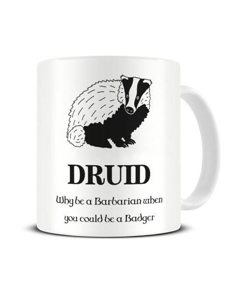 Druid Dungeons And Dragons Character Funny Ceramic Mug